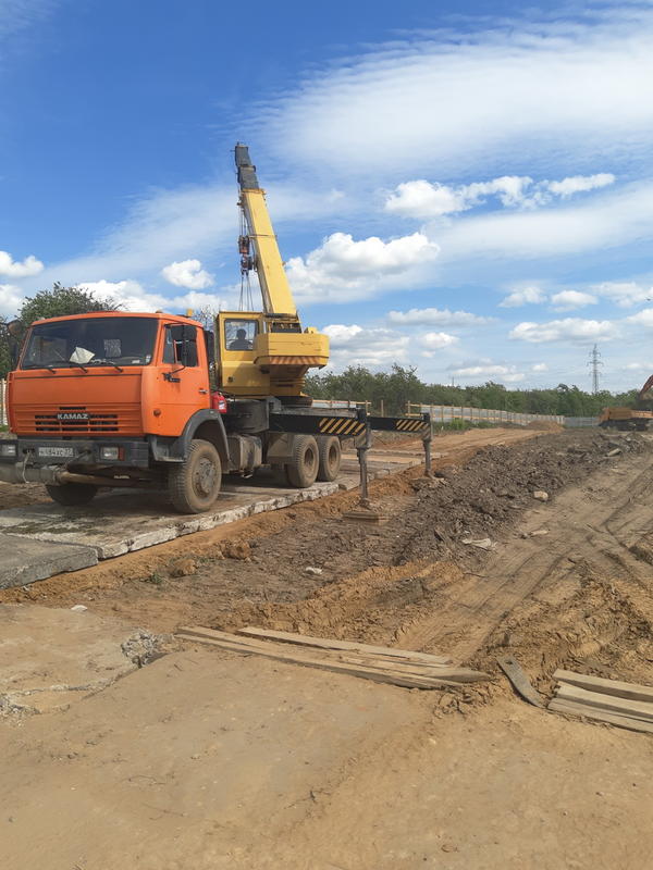 Подготовка строительной площадки для микрорайона Видный